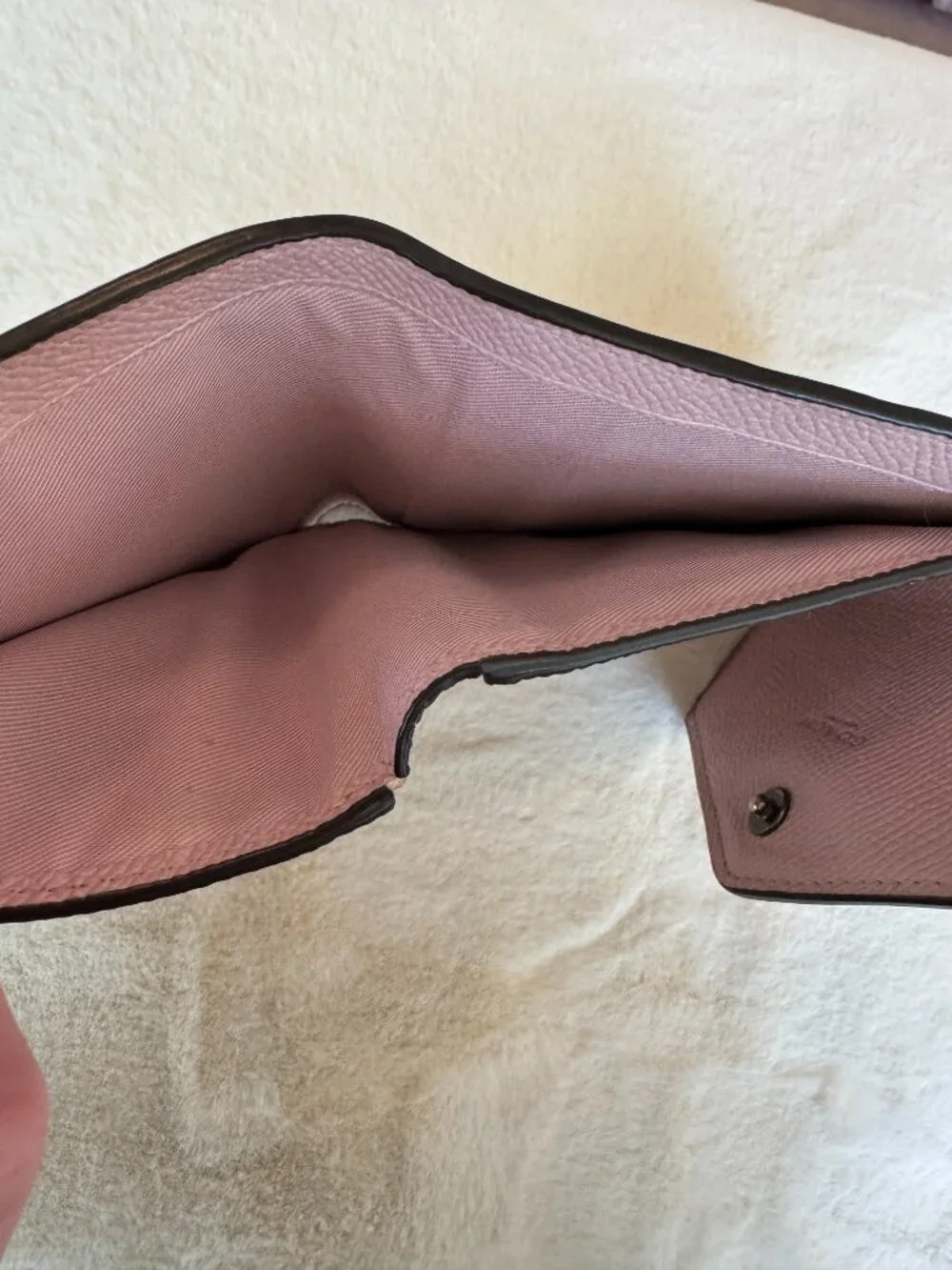 Coach Small Wallet in Dusty Rose